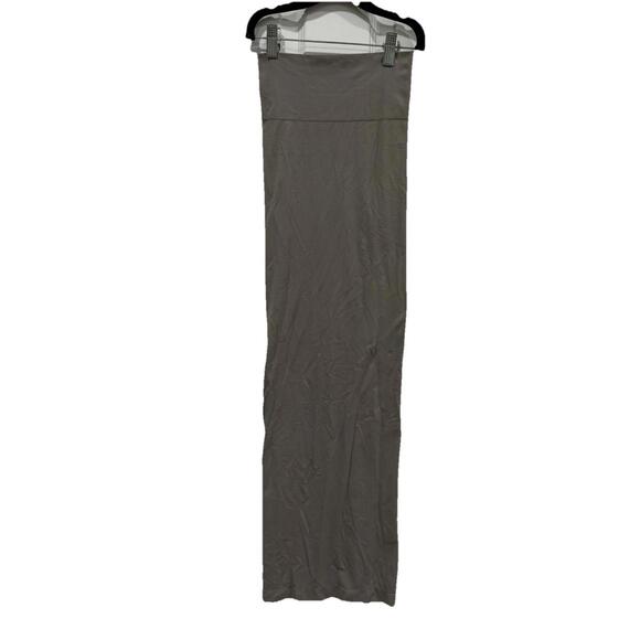 SKIMS Women's XS/S‎ Soft Smoothing Seamless Long Tube Skirt Gray - Picture 1 of 7